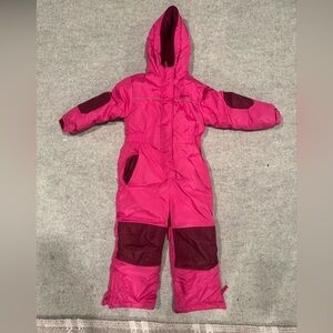 Pink kids Snowsuit